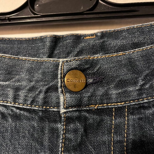 Carhartt Men Cargo Shorts Slim Bermuda used, size 30, blue