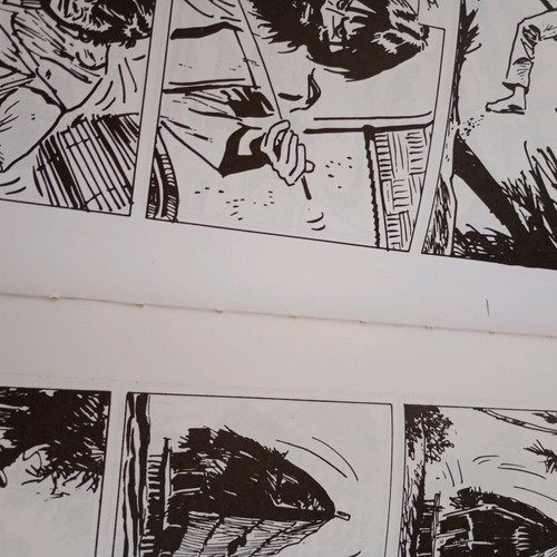 The Ballad of the Salty Sea used comic by Hugo Pratt