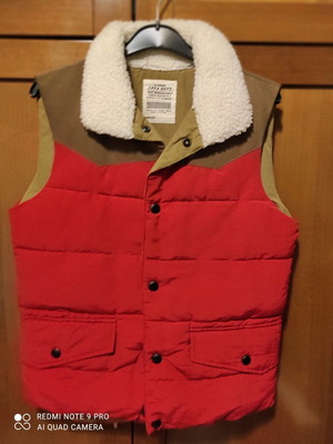 Αμανικό μπουφάν Zara μεταχειρισμένο, νούμερο 162cm XL, κόκκινο