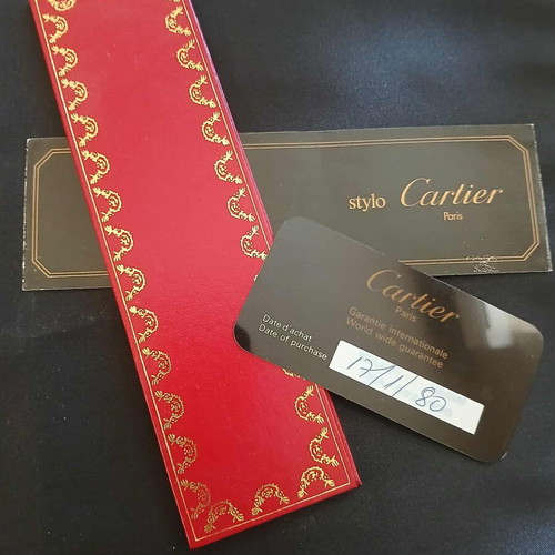 Cartier pen guarantee like new