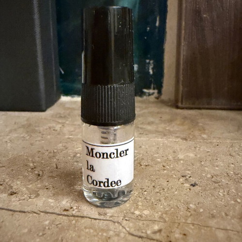 Moncler La Cordee perfume tester 1 ml new