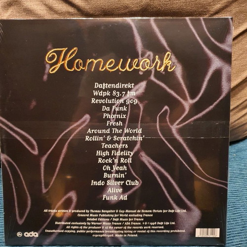 Daft Punk Homework double vinyl new, electronic