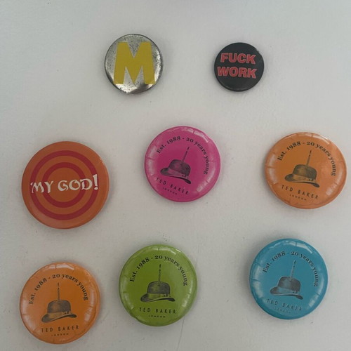 Hats and badges used