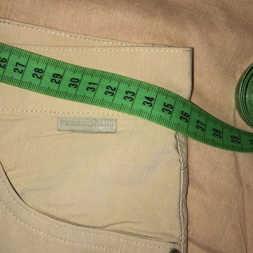 Gianfranco Ferre Jeans women's pants new, size 28, beige