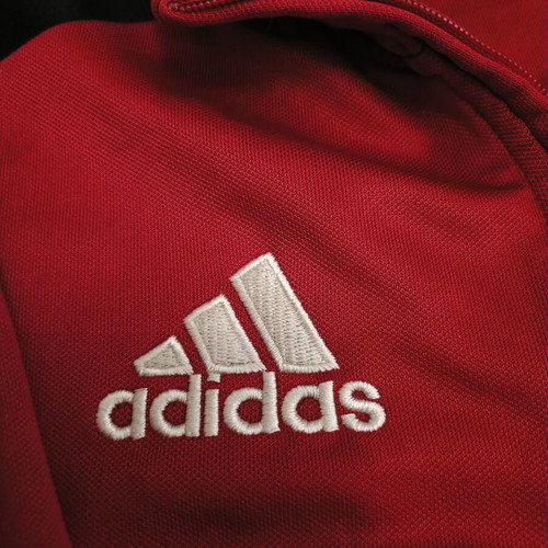 Adidas sports shirt like new, red
