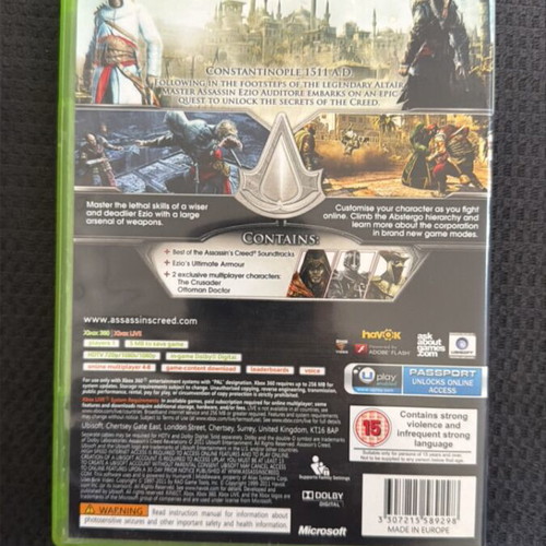 Xbox 360 Assassin’s Creed Revelations game