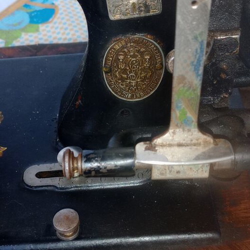 Winselman hand-crank sewing machine, Germany 1890, functional