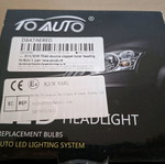 LED Headlight Bulbs D1S/D1R new, high quality set of 2