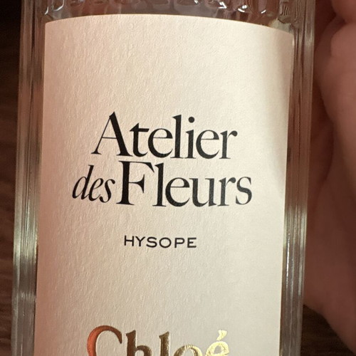 Chloé Atelier des Fleurs Hysope Eau de Parfum 3 ml new decanted