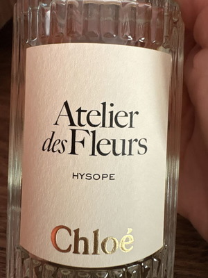 Chloé Atelier des Fleurs Hysope Eau de Parfum 3 ml new decanted