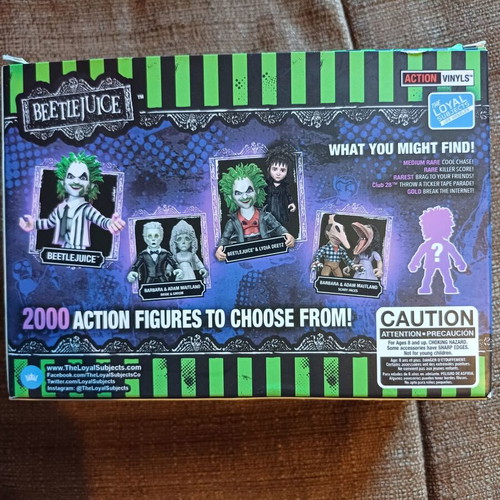 Beetlejuice and Lydia collectible figures new from America