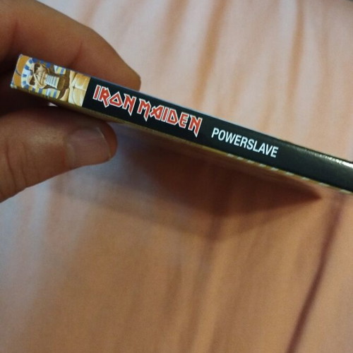 Iron Maiden Powerslave CD like new, metal genre