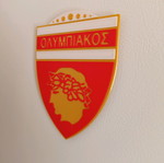 Olympiakos collectible badge 1925-1960 with magnet new