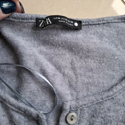 Zara crop cardigans new, black S and gray M