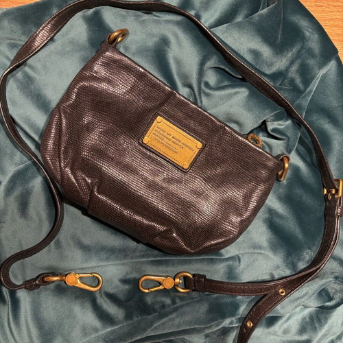 Marc by Marc Jacobs crossbody bag used, black leather