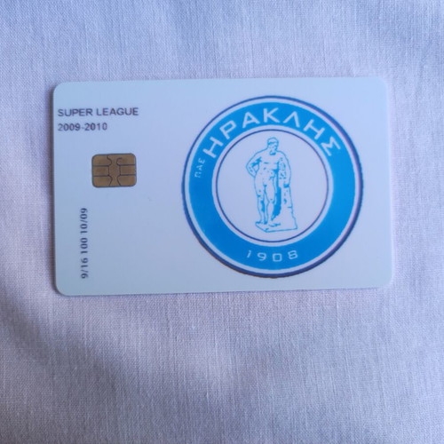 Iraklis Telekarta Super League 2009/10 like new, rare collectible