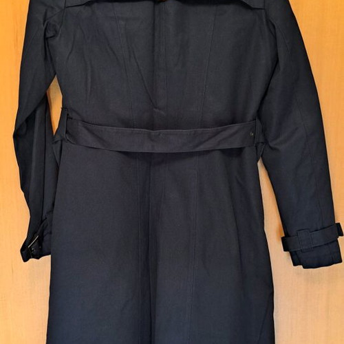 U.S. Polo Assn trench coat used, dark blue, size M