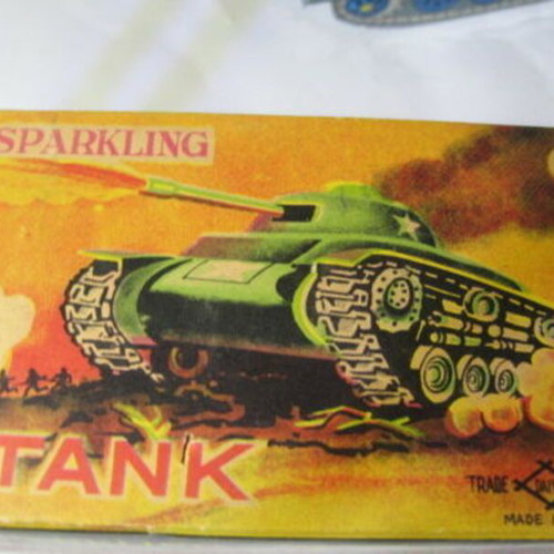 Τσίγκινο παιχνίδι tank της Daiya μεταχειρισμένο, made in Japan 1960