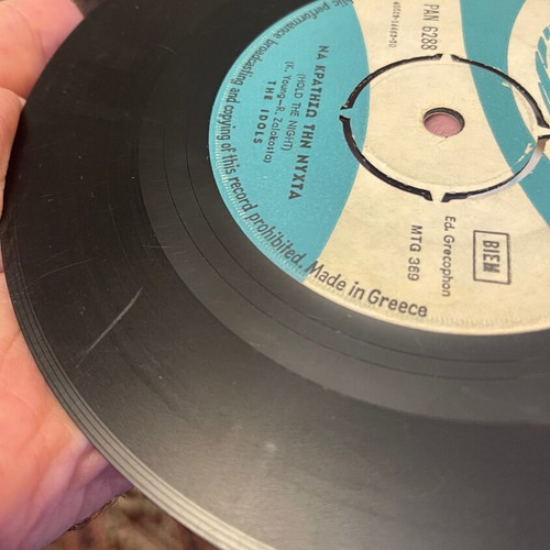 The Idols Ta Chronia Pernoun / Na Kratiso Tin Nyhta 45 used
