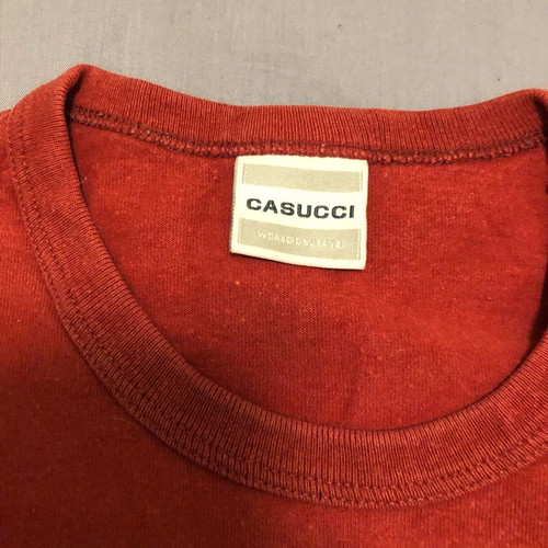 Shirt Casucci used, size S, red
