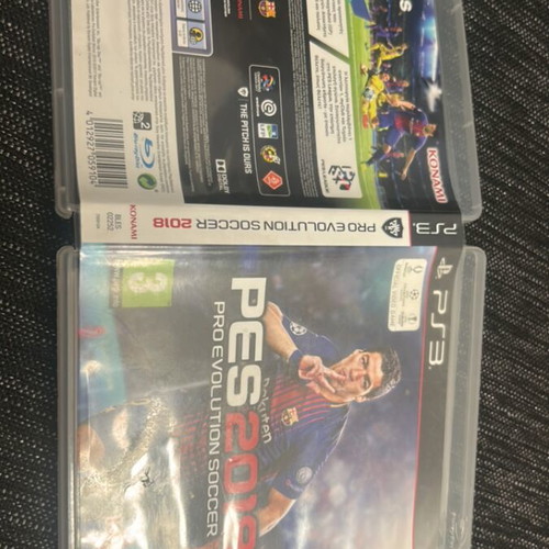 PES 2018 Pro Evolution Soccer PS3 game