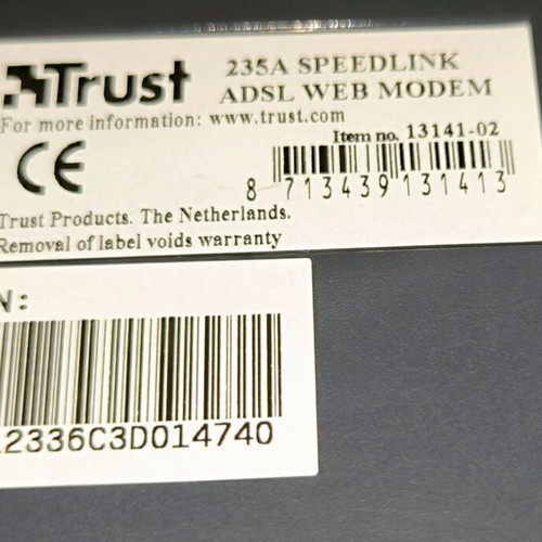 Trust 235A Speedlink ADSL Web Modem new