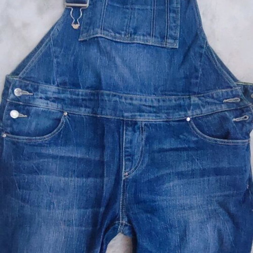 Denim jumpsuit Stradivarius like new, size 36