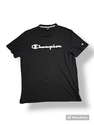 Champion t-shirt μεταχειρισμένο, μαύρο, μέγεθος XL
