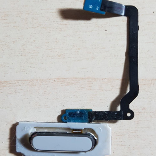 Samsung Galaxy S5 G900 central button white with flex cable