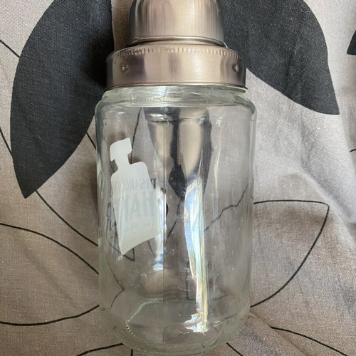 Disaronno shaker glass used, collector's item
