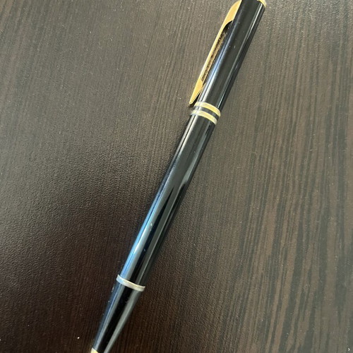 Waterman Executive Vintage Ballpoint Pen like new, black and gold trim