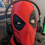 Deadpool headphone holder new, printed