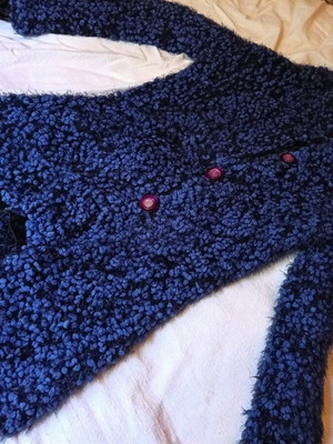 Pig farmer jacket hand-knitted like new