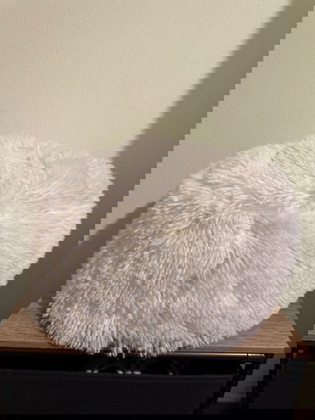 White Pouf/ Cushion