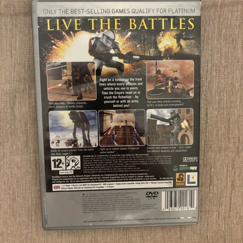 Star Wars Battlefront PlayStation 2 used, full English version