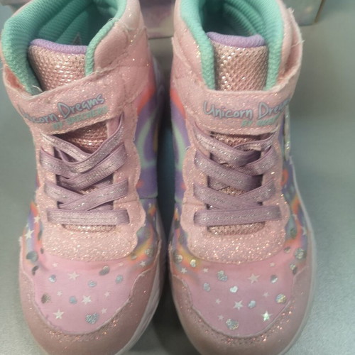 Skechers Unicorn Dreams Magical Dreamer boots, size 32