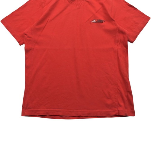 Adidas vintage red T-shirt used, size small