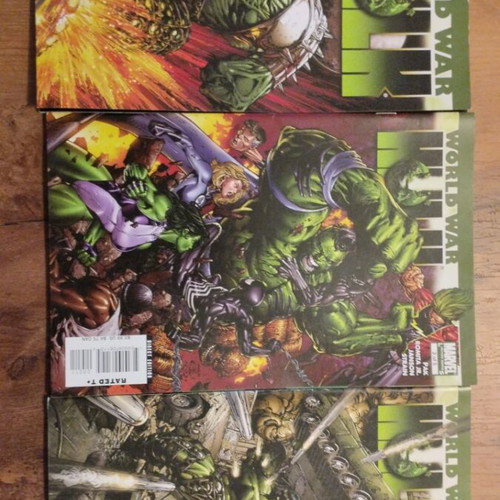 Hulk World War Marvel Limited Series Issues 1-5 like new