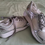 Lumberjack women's sneakers new, size 37, silver