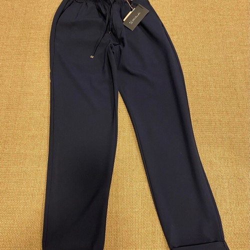 Attitude Blue Casual Pants New, Form Fit, Size 33