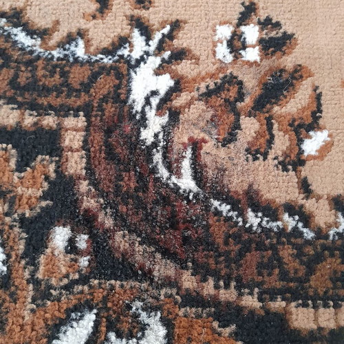 Brown-beige rug 182x265 used