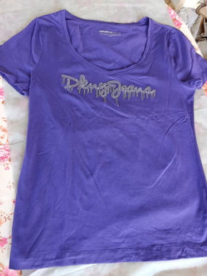 DKNY purple blouse like new, size L
