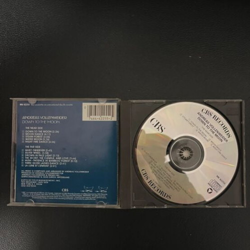 Andreas Vollenweider Down to the Moon CD like new