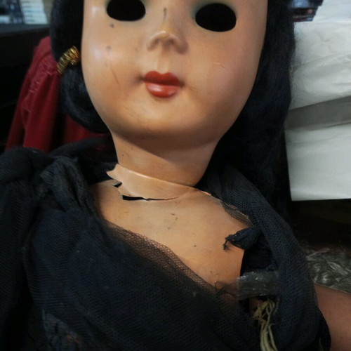 Vintage dolls used, pack of 10 in poor condition