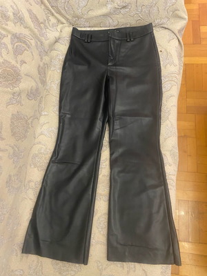 Zara δερμάτινο παντελόνι