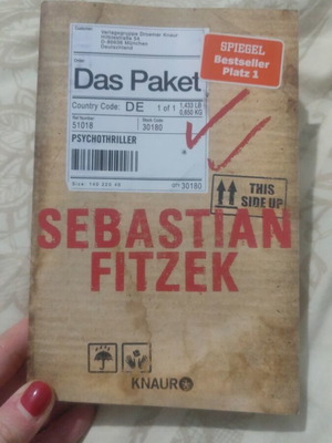 Das Paket Sebastian Fitzek book like new, German