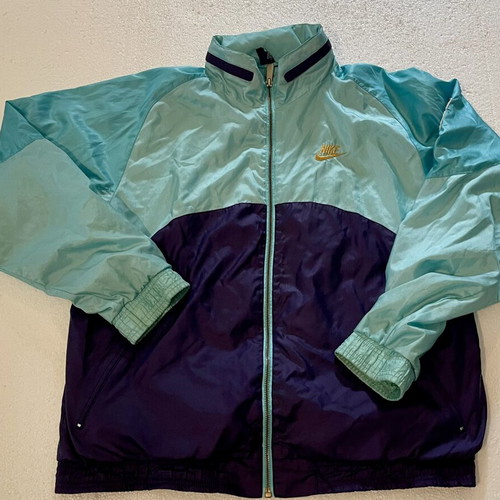 Nike Vintage International Windbreaker Jacket 80s/90s Rare Colorblock