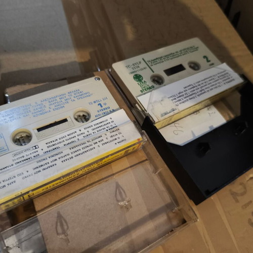 Cassette tapes like new, pack of 10, last double sealed