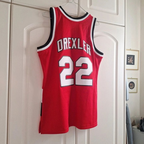 Mitchell & Ness Swingman Hardwood Classics NBA Jersey Clyde Drexler Portland Blazers M New
