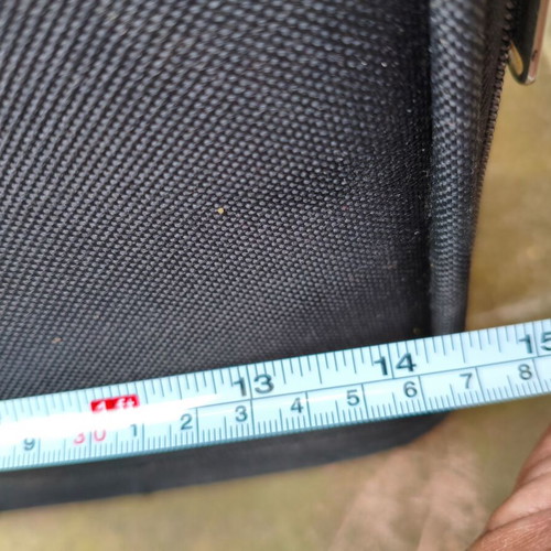 Wheeled suitcase used black